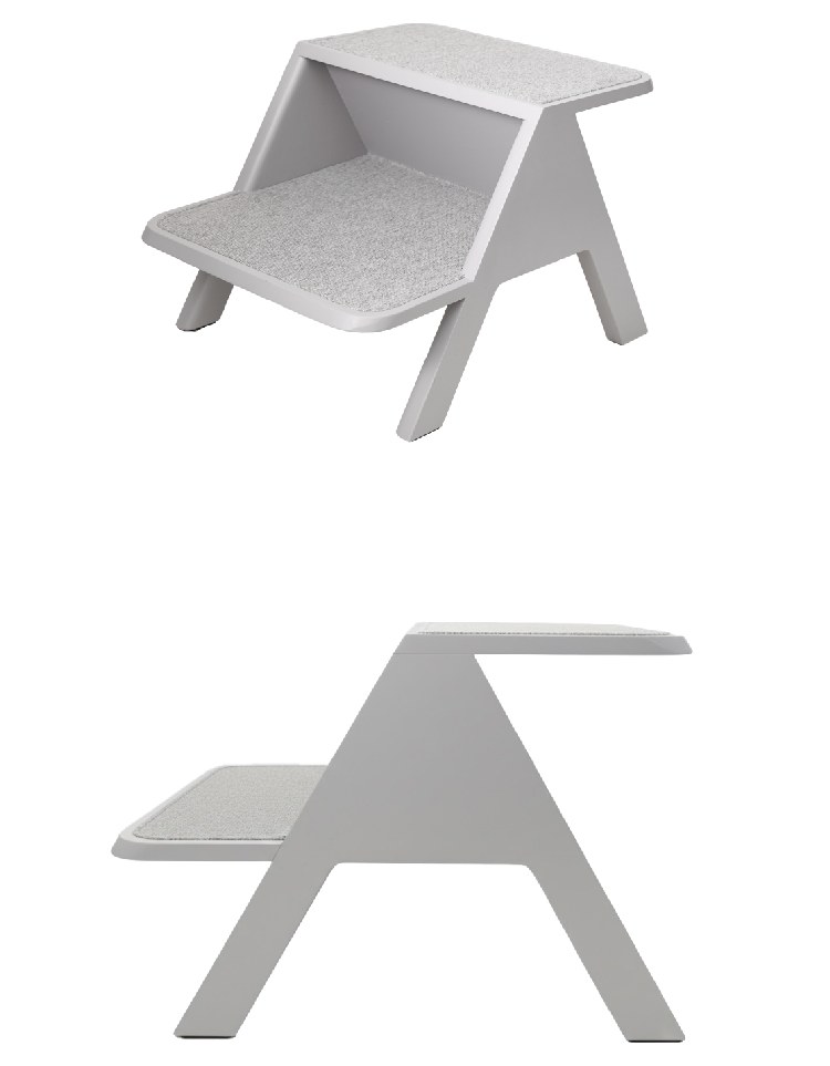 Stair Bed · Mystic Gray