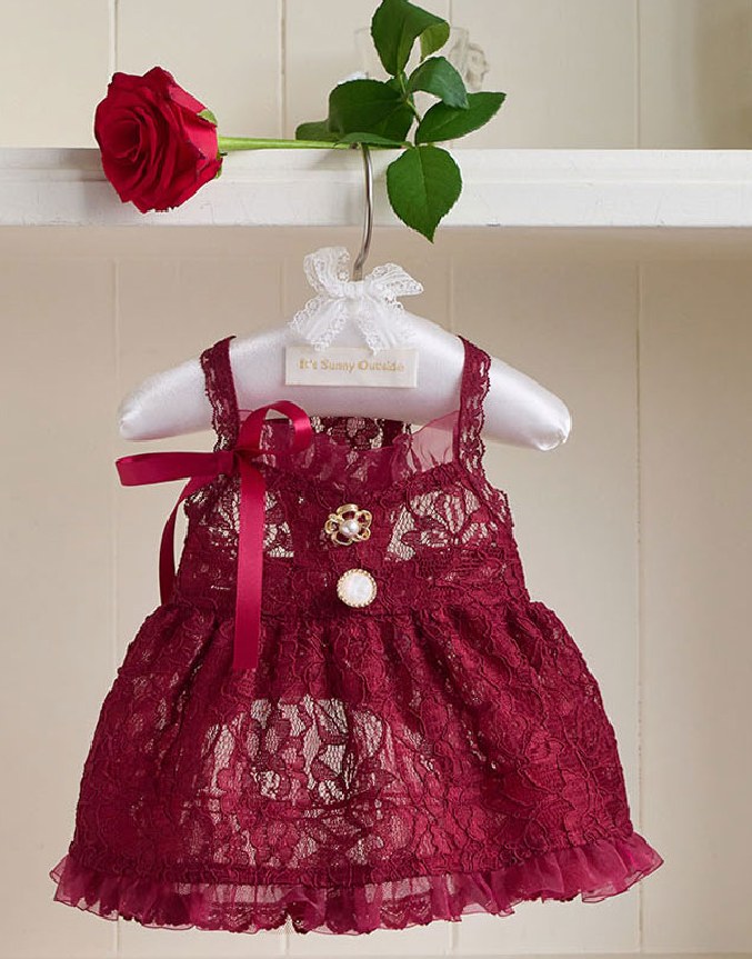 Holiday Bustier (Burgundy) — view 2
