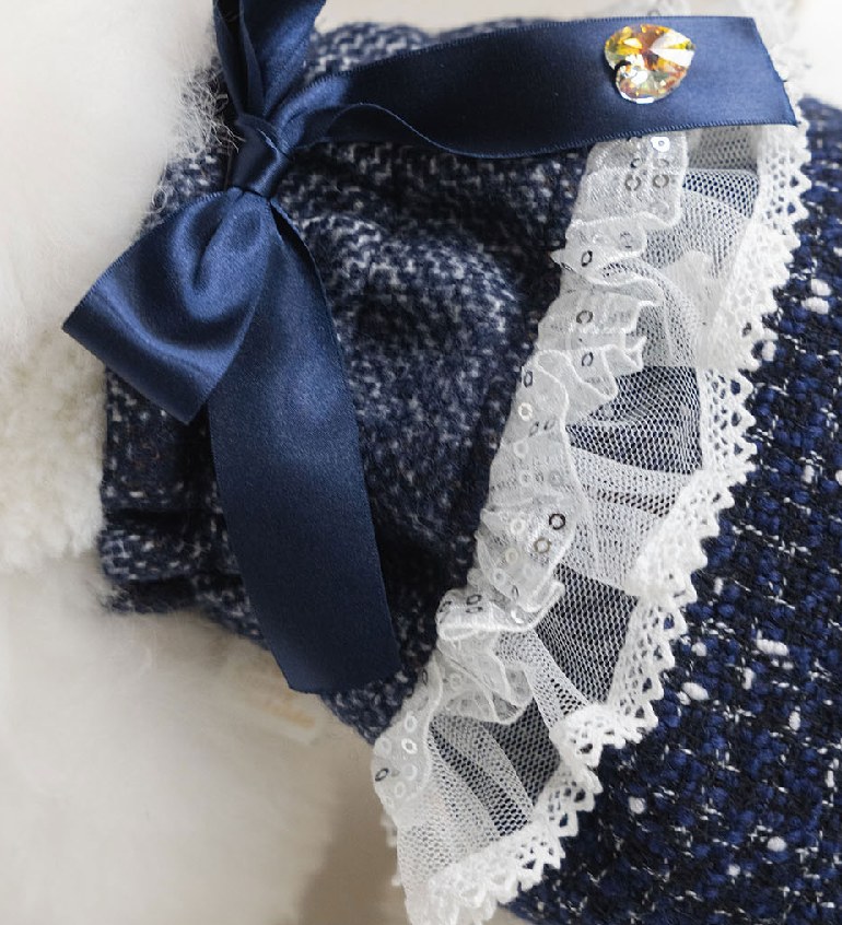Holiday Bustier Dress (Royal Navy) — view 3
