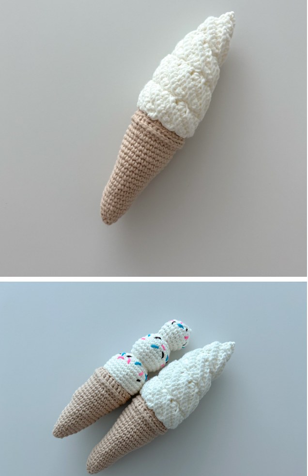 Ice Cream Plush Toy (Random) — view 2