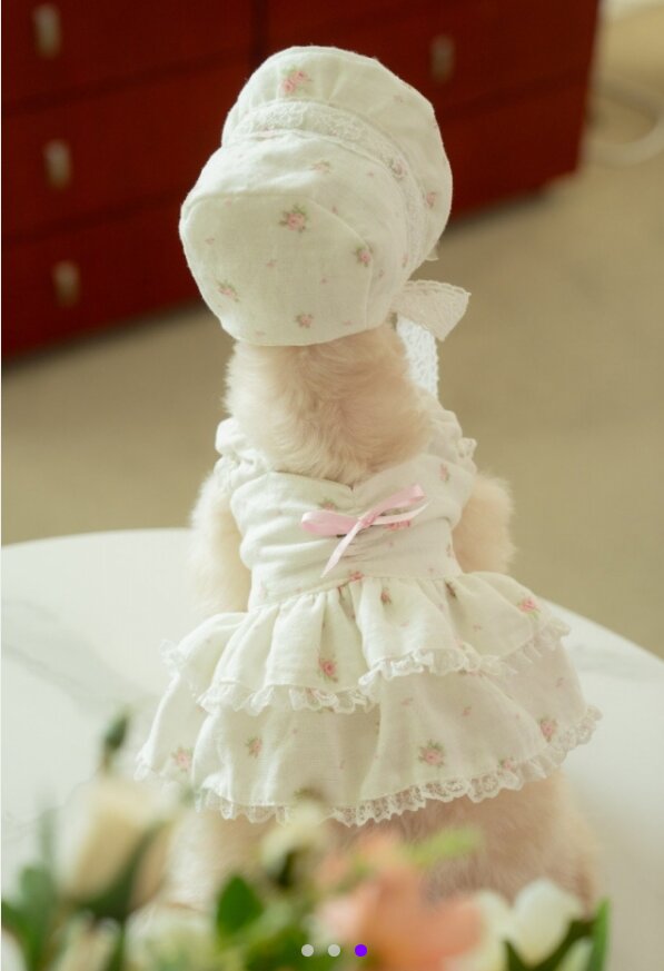 Mini Rose Bonnet — view 2