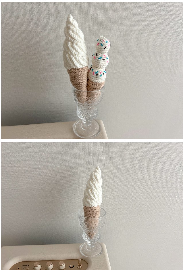 Ice Cream Plush Toy (Random)